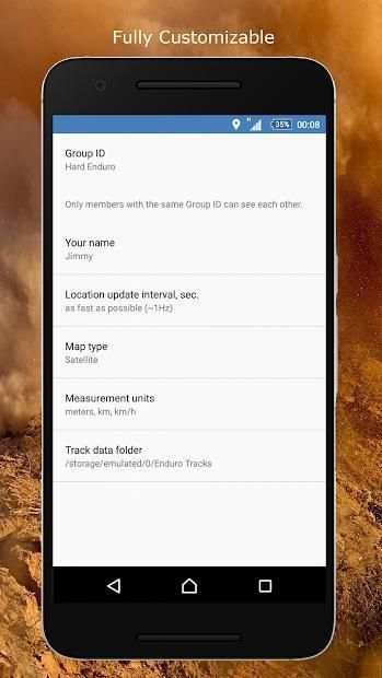 Enduro Tracker - real-time GPS tracker screenshot 8