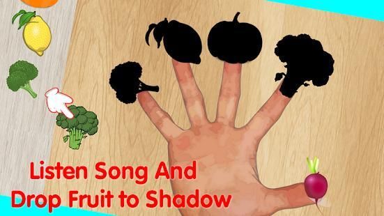 Fruit Vegetable Finger Family Puzzle Game screenshot 7