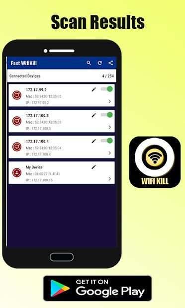 WifiKill Scanner Cut screenshot 3