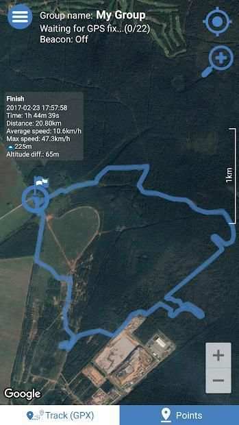 Enduro Tracker - real-time GPS tracker screenshot 3