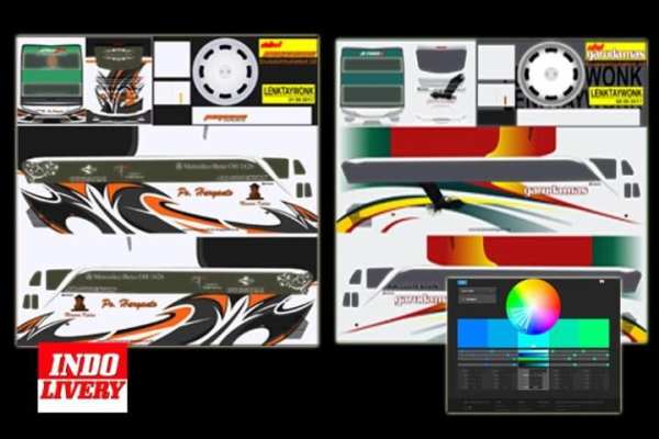 Livery Bussid SHD ES Simulator 2 screenshot 1