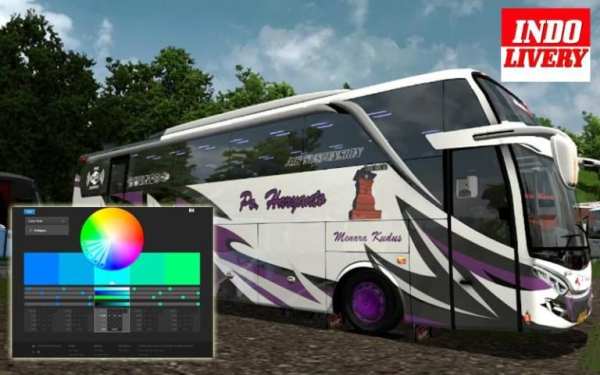 Livery Bussid SHD ES Simulator 2 screenshot 5