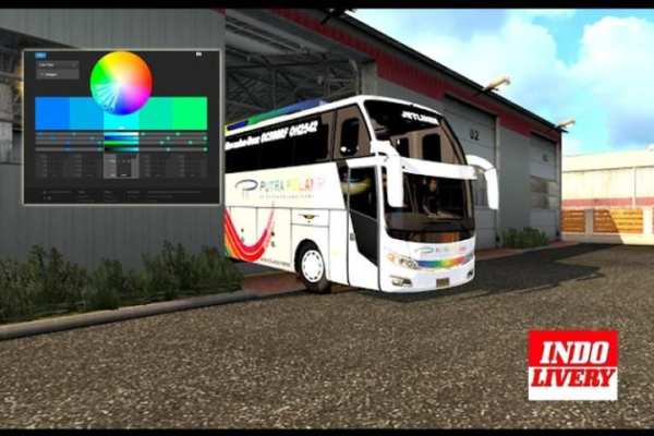 Livery Bussid SHD ES Simulator 2 screenshot 7