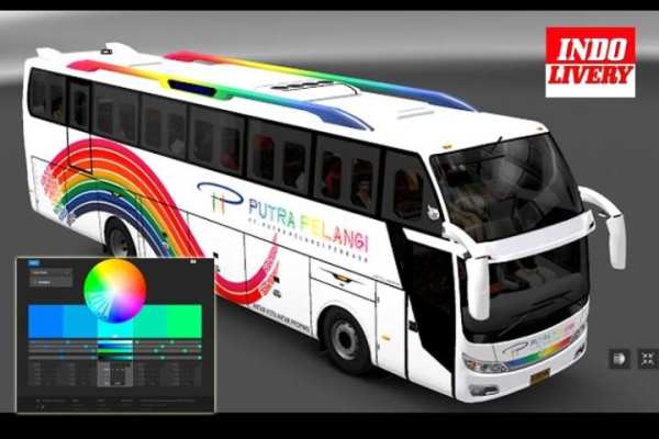 Livery Bussid SHD ES Simulator 2 screenshot 2