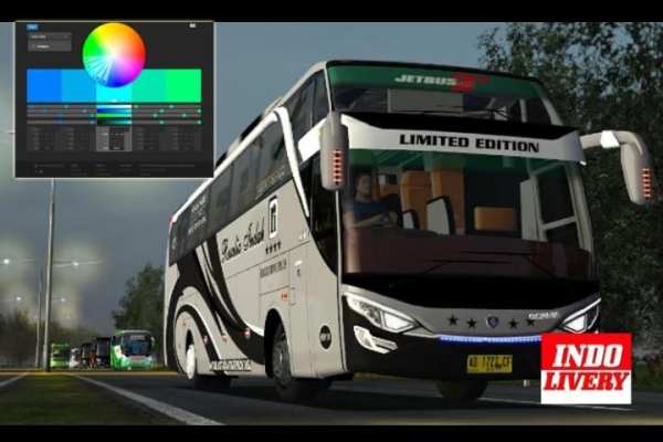 Livery Bussid SHD ES Simulator 2 screenshot 6