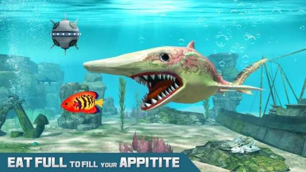 Shark Attack Wild Simulator 2019 स्क्रीनशॉट 9