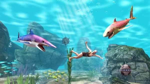 Shark Attack Wild Simulator 2019 स्क्रीनशॉट 5
