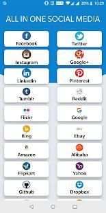 All in One Social Media Network screenshot 1