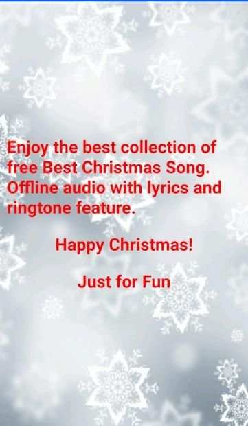 Free Christmas Songs Best Collection screenshot 2