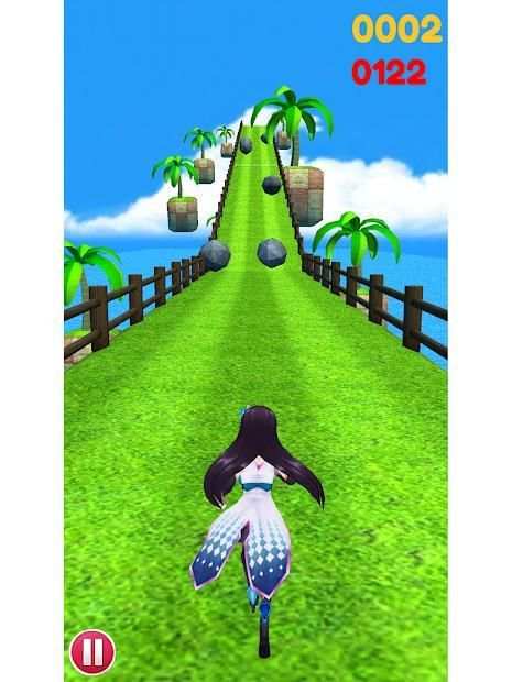 Princess Run In Adventure Island: A Racing Runner screenshot 2
