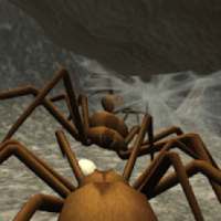 Spider Nest Simulator - insect and 3d animal game logo