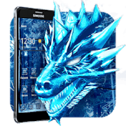 ikon Tema Ice Dragon 3D