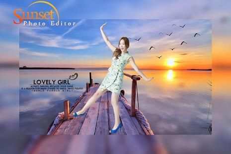 Sunset Photo Editor HD - Sunset Photo Frames screenshot 4