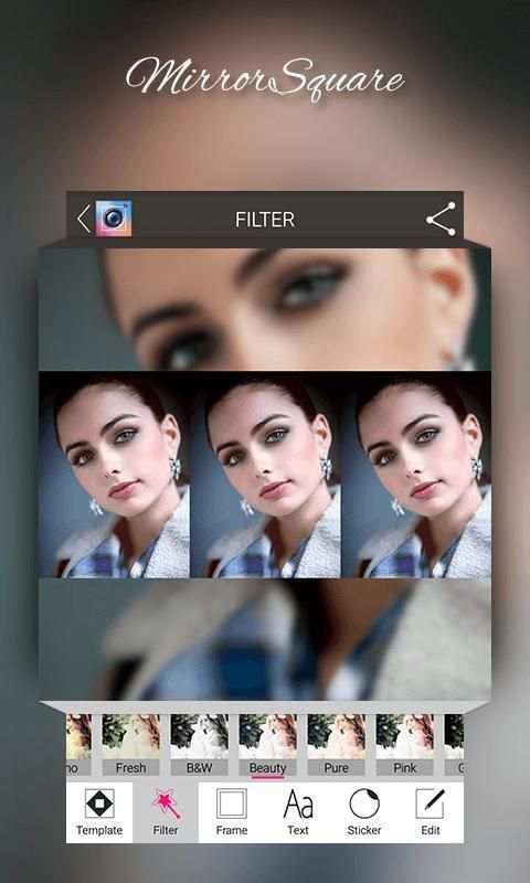 Square Mirror Photo screenshot 5