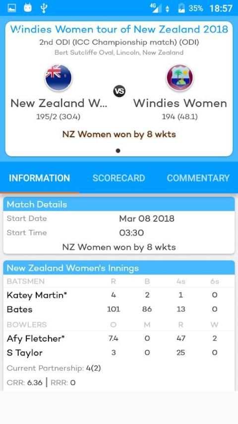 Cricket Live screenshot 6