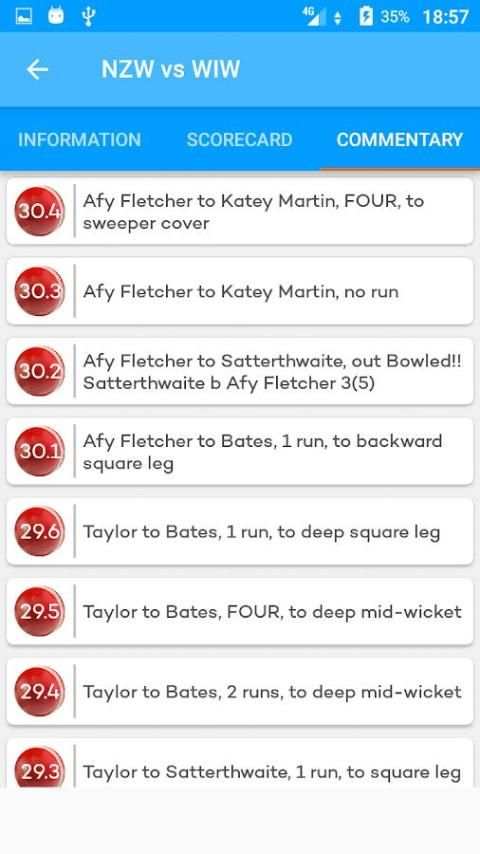 Cricket Live screenshot 4