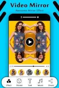 Video Miror Effect editor screenshot 1