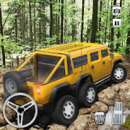 Extreme Offroad Mud-Runner Truck: 6x6 Spin Tires