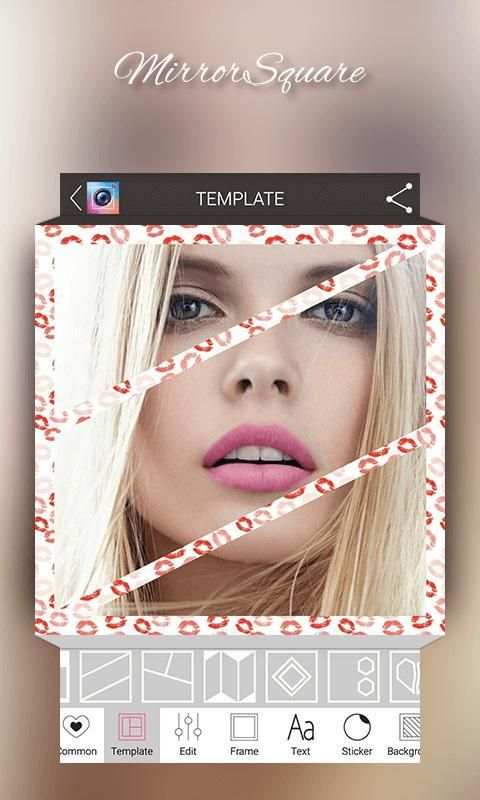 Square Mirror Photo screenshot 1