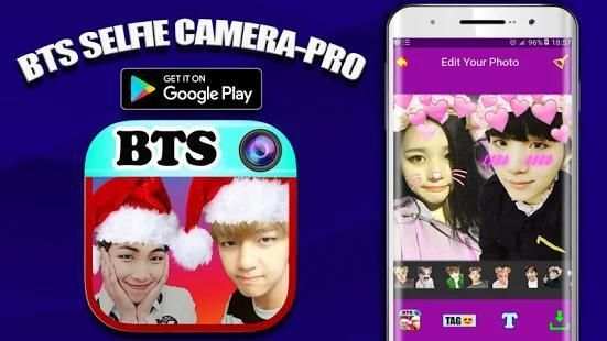 BTS Selfie Camera-Pro screenshot 1