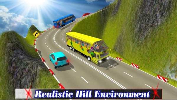 Gunung Bis Nyata Menyetir: Bukit Pendakian Simula screenshot 5