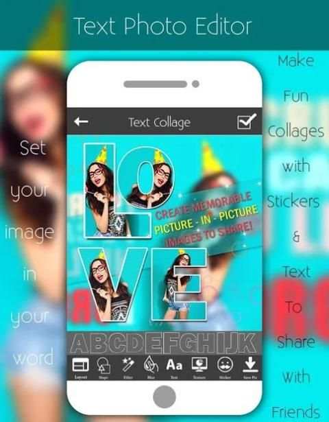 1000+ Shape Photo Collage स्क्रीनशॉट 1