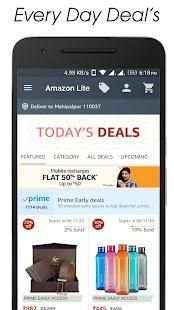 Lite Amazon Shopping App screenshot 1