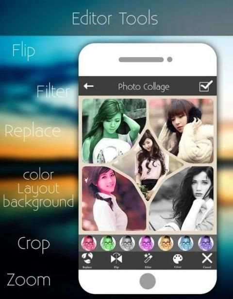 1000+ Shape Photo Collage स्क्रीनशॉट 6