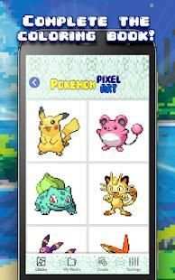 Pokemon Warna Dengan Angka - Game Mewarnai screenshot 4