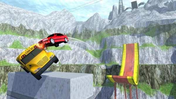 Extreme Car Driving: Free Impossible Stunts स्क्रीनशॉट 4