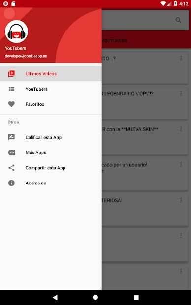 YouTubers screenshot 2