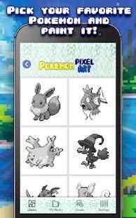 Pokemon Warna Dengan Angka - Game Mewarnai screenshot 2
