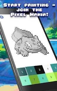 Pokemon Warna Dengan Angka - Game Mewarnai screenshot 1