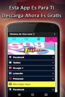 Musica de Soy Luna 3 Modo Amar screenshot 1