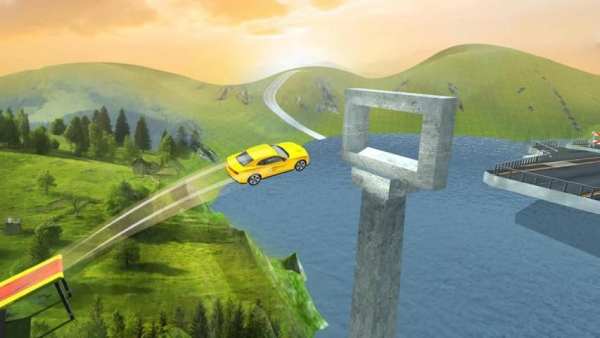 Extreme Car Driving: Free Impossible Stunts स्क्रीनशॉट 9