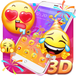 3D Emoji Theme - Lucky 2018 icon