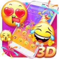 Tema Emoji 3D -Selamat Tahun Baru