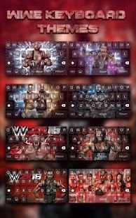 WWE keyboard themes स्क्रीनशॉट 3