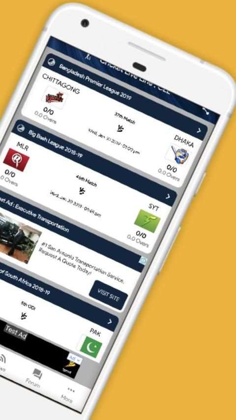Cricket Bold : Cricket Live Line CLL 7 تصوير الشاشة