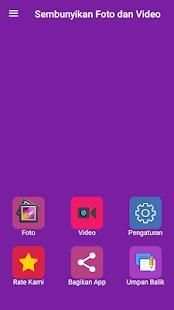 Sembunyikan Video dan Foto screenshot 5