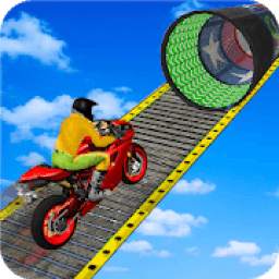 Racing Moto Bike Stunt Impossible Track Game