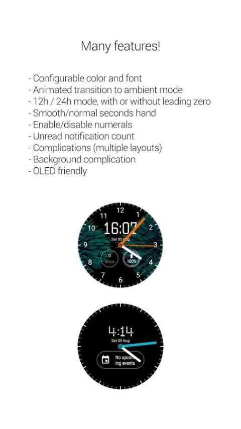 A/D Watchface screenshot 8