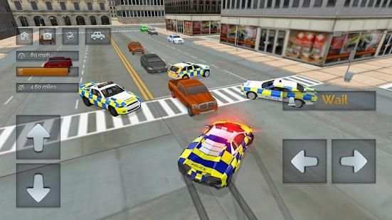 Police Car Driving vs Street Racing Cars screenshot 4