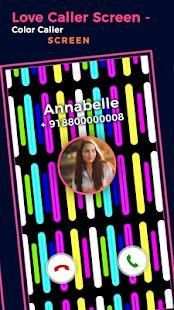 Love Caller Screen - Color Caller Screen स्क्रीनशॉट 2