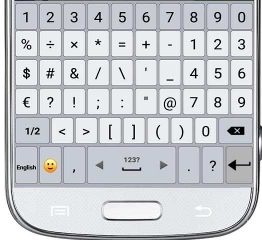 Keyboard for Facebook screenshot 1