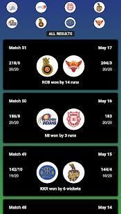 IPL 2018 Cricket - Fixtures ,Scores,Point Tables स्क्रीनशॉट 2