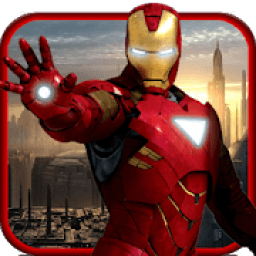 Grand Iron Super Hero Flying Rescue Mission 2018 आइकन