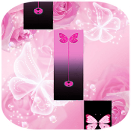 ikon Pink Butterfly Piano Tiles