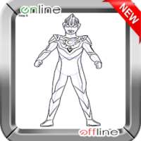 Drawing Ultraman Step by Steps
