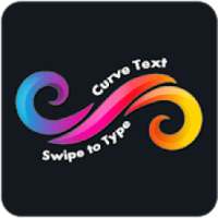 Curve Text - Swipe to Type on 9Apps